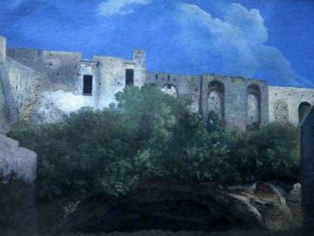 "Ruined Buildings Naples" Thomas Jones (1742-1803) Glynn Vivian Art Gallery