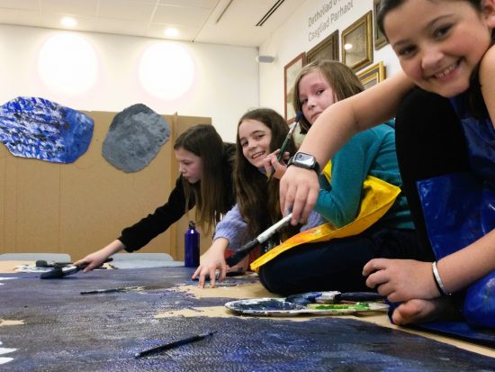 Saturday Family Art Club: The Magic of Marbling Painting Workshop