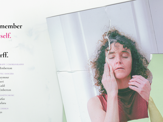 I Remember Myself. At Gorff. Performance